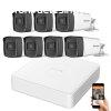 Hikvision 5 megapixeles 7 cskamers rendszer 40 mter ltt
