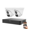 Uniview 2 biztonsgi dome kamers kamerarendszer 5MP