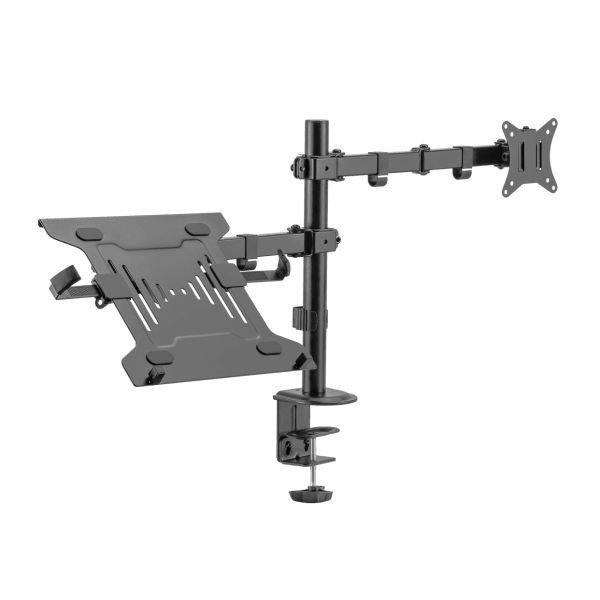 SBOX LCD-LM01-2 Desktop Mount 13"-27" Black