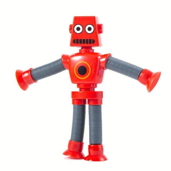 Teleszkópos robot játék - Piros