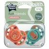Tommee Tippee Fun Friends jtszcumi 18-36 h 2 db - bord/z