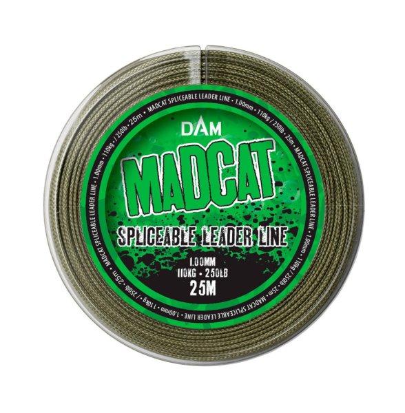 Mad Cat Spliceable Leader 25m 1.00mm 110kg GREEN kopásálló harcsás előke
(SVS56657)