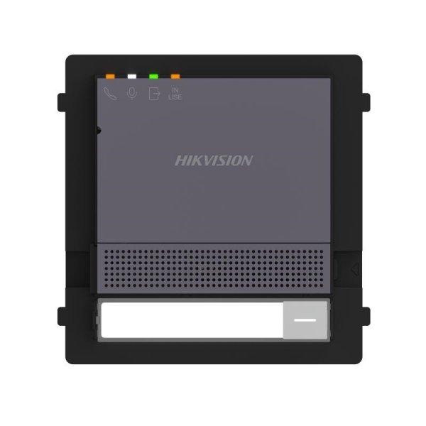 Hikvision DS-KD7000EY-ME2/Aluminum Kétvezetékes HD audio-kaputelefon kültéri
főegység, moduláris, alumínium
