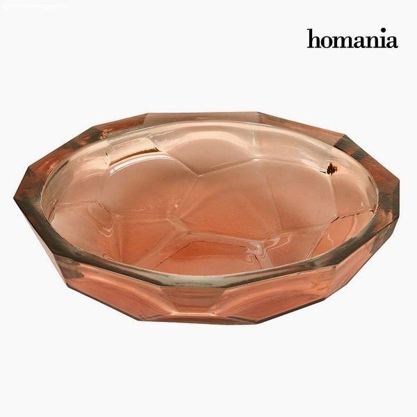 ÚJRAHASZNOSÍTOTT ÜVEG ASZTALDÍSZ KORALL - CRYSTAL COLOURS DECO GYŰJTEMÉNY
BY HOMANIA S0106008-B
