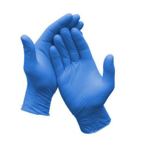 Blue Nitrile púdermentes eldobható gumikesztyű kék színben 200db-os
"M" méret