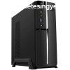 Micro Mini Torony ATX PC Hz Tpegysggel TooQ TQC-3005U3 Sl
