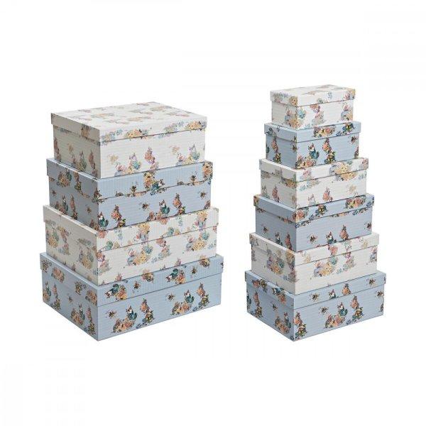 Halmozható Rendszerező Doboz Készlet DKD Home Decor Kék Fehér цветя
Préselt Papír (43,5 x 33,5 x 15,5 cm) MOST 37318 HELYETT 21843 Ft-ért!