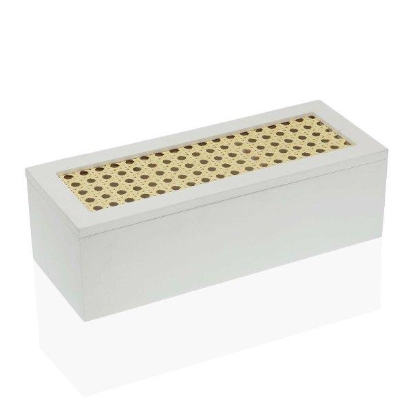Ékszeres doboz Versa Négyszögletes Fehér (10 x 8 x 26 cm) MOST 9328 HELYETT
5233 Ft-ért!