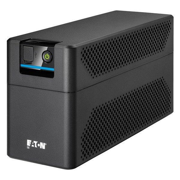 EATON UPS 5E700UI, 5e Gen2, IEC, 700VA, 360W, Input: C14, Outputs: 2 DIN, USB
Line-interaktív szünetmentes, AVR, torony