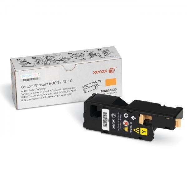 Xerox Phaser 6000/6010/6015 sárga eredeti toner 1K (106R01633) (≈1000 oldal)