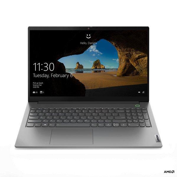 LENOVO ThinkBook 15 G3, 15.6" FHD, AMD Ryzen5 5500U (6C, 4.0GHz), 8GB,
256GB SSD, Win 11 Pro, Mineral Grey