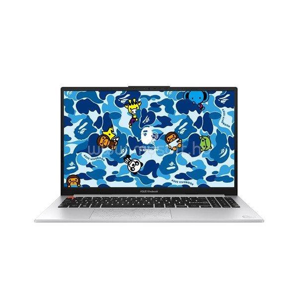 ASUS CONS NB Vivobook BAPE edition K5504VA-MA265W 15.6" WQHD+ OLED,
i5-13500H, 16GB, 512GB M.2, INT, WIN11H,Ezüst