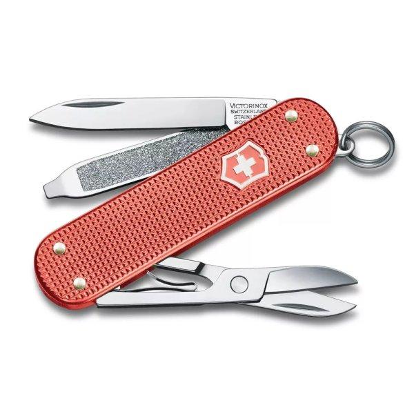 Victorinox Classic Colors Limited Edition 2025, Stone Red SD Alox Sweet Berry
58mm 5 funkció svájci bicska (0.6221.L25)