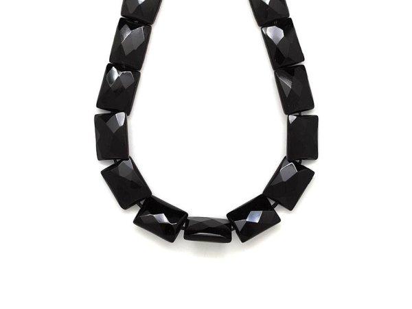 Onix fazettált tégla 12x16x6mm