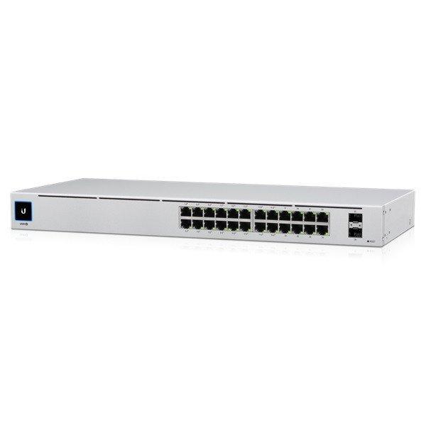 Ubiquiti UniFi USW-24-POE Gen2 24port GbE LAN 16x PoE+ 2xGbE SFP port L2
menedzselhető switch