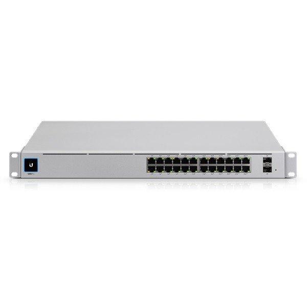 Ubiquiti UniFi USW-PRO-24-POE Gen2 24port GbE LAN 16xPoE+ 8xPoE++ 2xSFP+ port L3
menedzselhető switch
