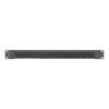 Lanberg AK-1103-B 19" 1U egyik oldaln nyitott fss fe