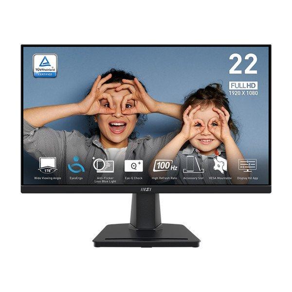 MSI 21,5" Business PRO MP225V FHD 100Hz HDMI/VGA fekete monitor