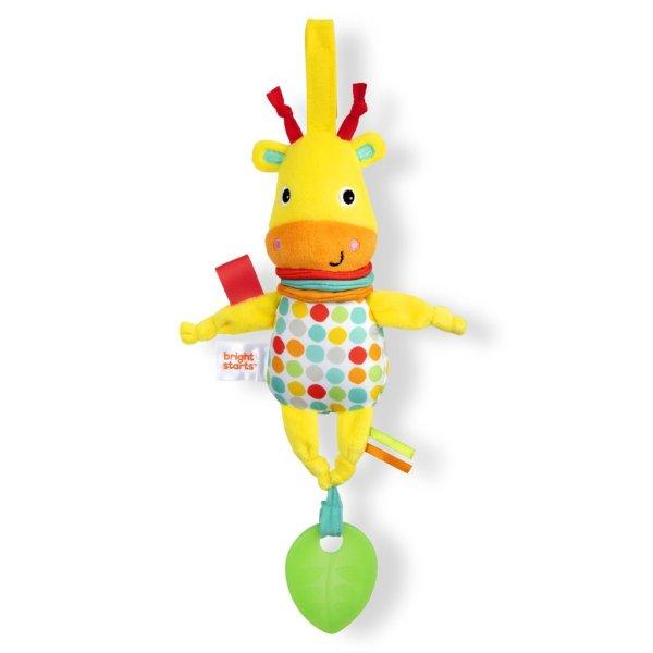 Bright Starts C-karikán játék dallamokkal, zsiráf, Pull Play & Boogie™, 0
hó+