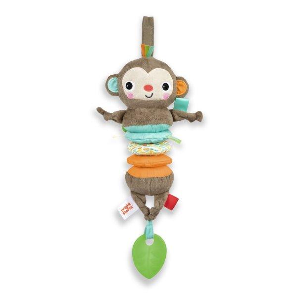 Bright Starts C-karikán játék dallamokkal, majom, Pull Play & Boogie™, 0
hó+