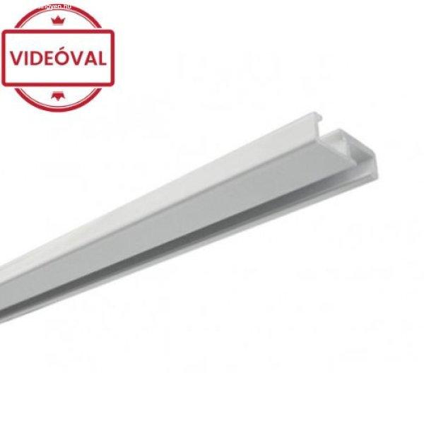 Slim Line 1 soros fehér karnissín méretre gyártva 191-300cm-ig