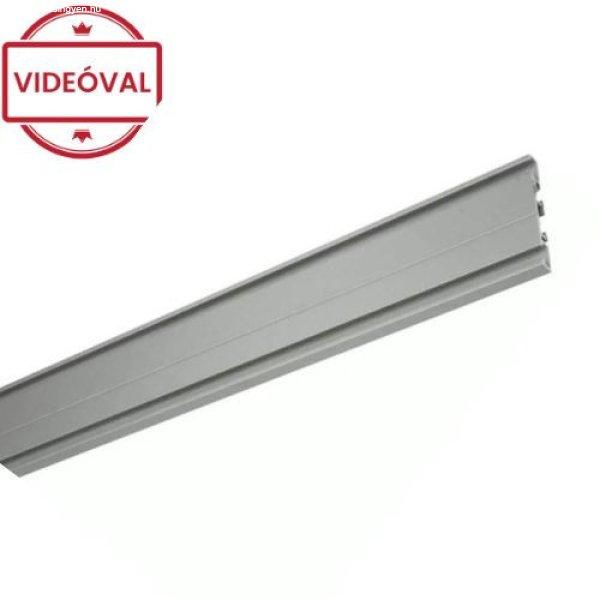 Slim Line 2 soros ezüst karnissín méretre gyártva 301-600cm-ig