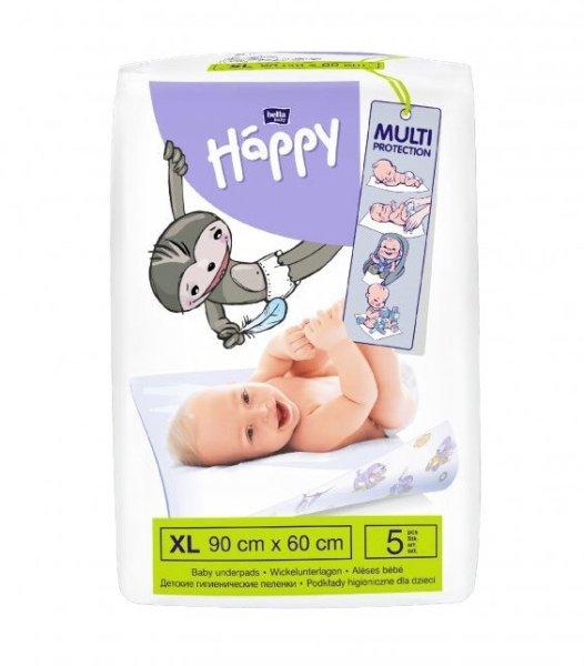 BELLA HAPPY Gyermek pelenkázó alátétek (90 x 60 cm) 5 db