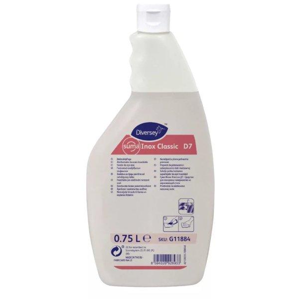 Rozsdamentes acélápolószer 750 ml Suma Inox Classic D7