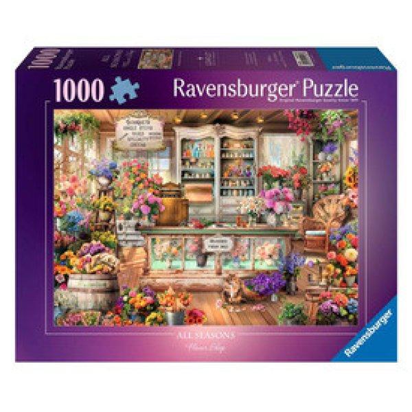 Puzzle 1000 db - Virágbolt