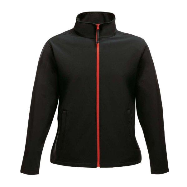 Regatta Női két rétegű, vízlepergető softshell dzseki, RETRA629,
Black/Classic Red-2XL