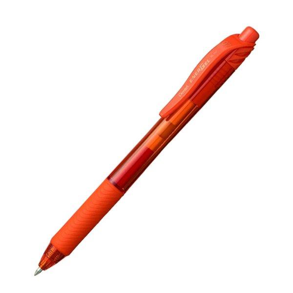 Rollertoll zselés golyóátmérő 0,7 mm, Pentel EnerGelX BL107-FX, írásszín
narancs