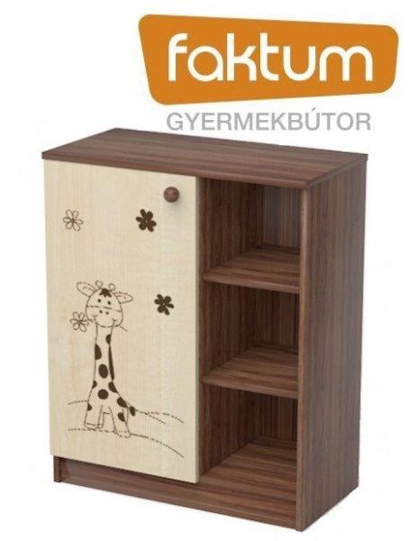 Faktum Makaó komód szilva/juhar - zsiráf 
