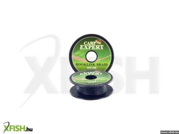 Carp Expert Skin Line Bevonatos Fonott Előke Zsinór 15Lbs Pitch Black 10M
