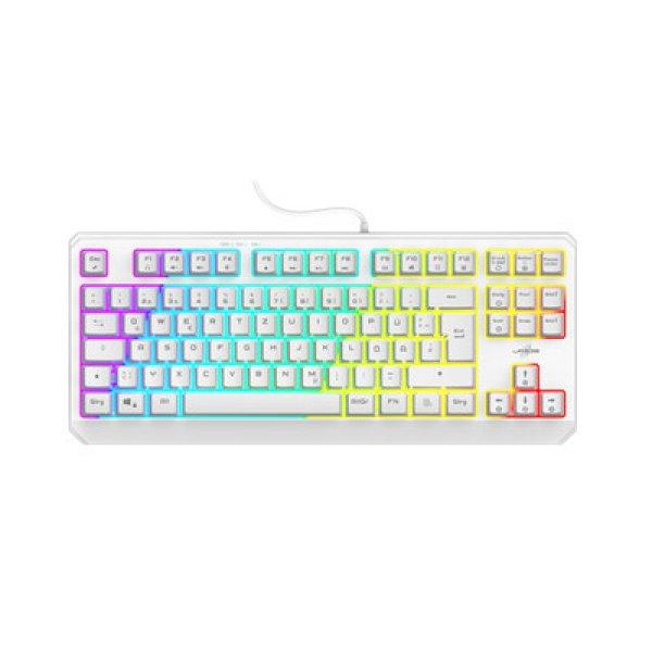 URAGE by HAMA 217819, GAMING URAGE EXODUS 220TKL BILLENTYŰZET, RGB, FEHÉR