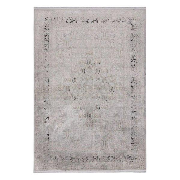 Szőnyeg, kopott mintás, ezüst, viszkóz - akril, 80x150 cm - LUNE D'OR -
Butopêa