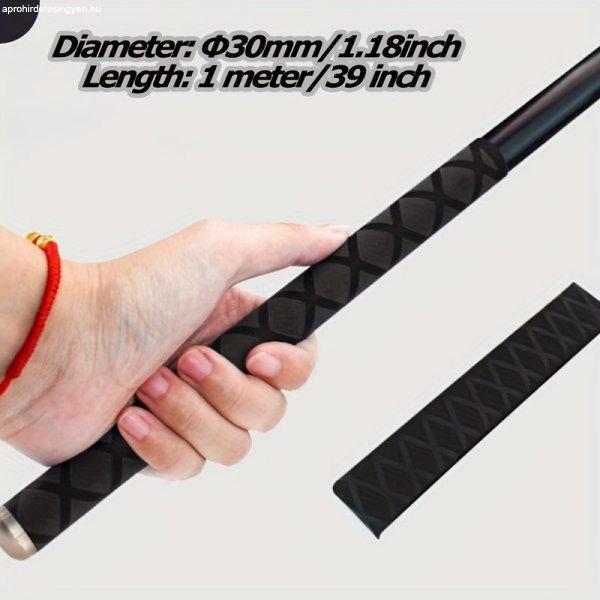 Csúszásmentes, Izzadságelnyelő Horgászbot Nyélcső #Fekete - Átmérő
3cm/1 Méter