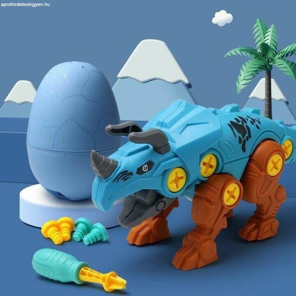 Összeszerelhető Dínó Játék #Triceratops