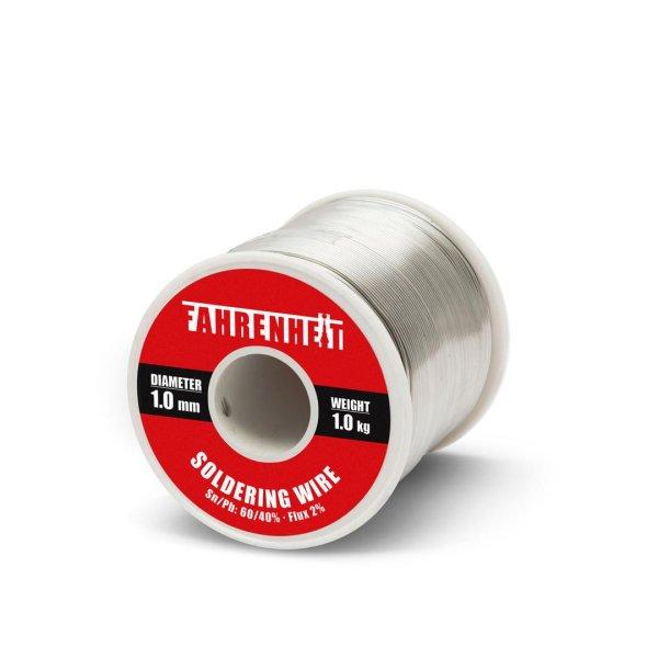 Forrasztó ón, Ø 1 mm, 1 kg