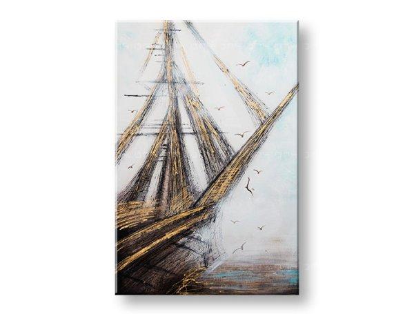 Festett falfestmény ABSTRAKT 1 rész CWF1099WE1 - 60x90 cm - 60x90 cm