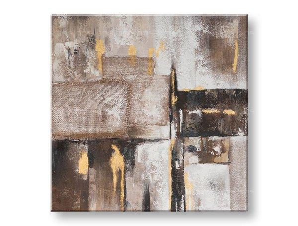 Festett falikép ABSTRAKT 1 rész CWF11292SDE1 - 70x70 cm - 70x70 cm