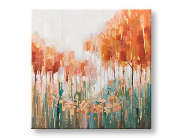 Festett falikép ABSTRAKT 1 rész CWF11396WE1 - 70x70 cm - 70x70 cm