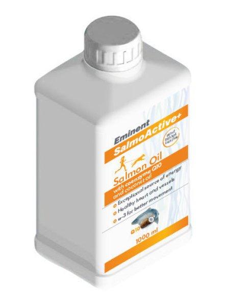 Eminent SalmoActive+ (lazacolaj Q10 koenzimmel és kókuszolajjal) 1000 ml
