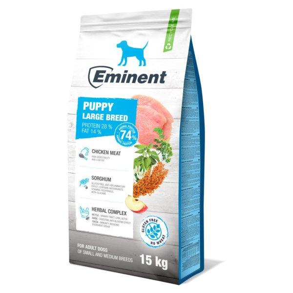Eminent Puppy Large 15 kg + 2 kg