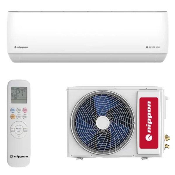 Nippon KFR 12DC SILVER ION SMART Inverteres Split Klíma Csepptálca Fűtéssel
és Beépített Wifivel 3,5kW