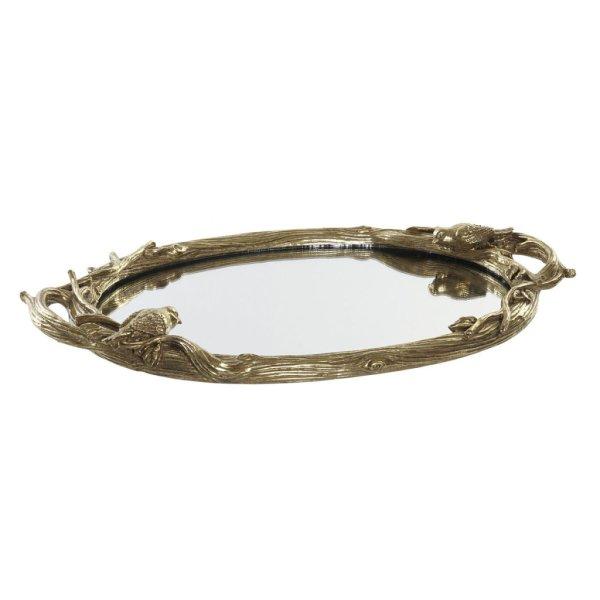 Tálca DKD Home Decor Tükör Aranysàrga Gyanta madarak (45 x 27 x 3,7 cm) MOST
15074 HELYETT 8822 Ft-ért!