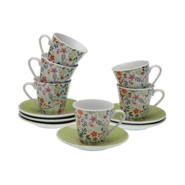 Csésze Szett Alátétekkel Versa Porcelán цветя MOST 14378 HELYETT 7168
Ft-ért!