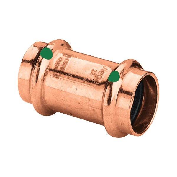 VIEGA 2415 Profipress vörösréz karmantyú vízre és fűtésre, 22mm 
