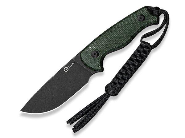 Civivi Timberbark C23094-3 Green Micarta 14C28N
