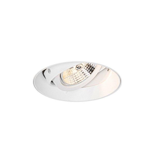 Modern beépíthető reflektor fehér GU10 AR70 kerek trim nélküli - Oneon