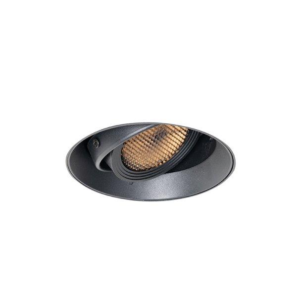 Modern beépíthető reflektor fekete GU10 AR70 kerek keret nélküli - Oneon
Honey
